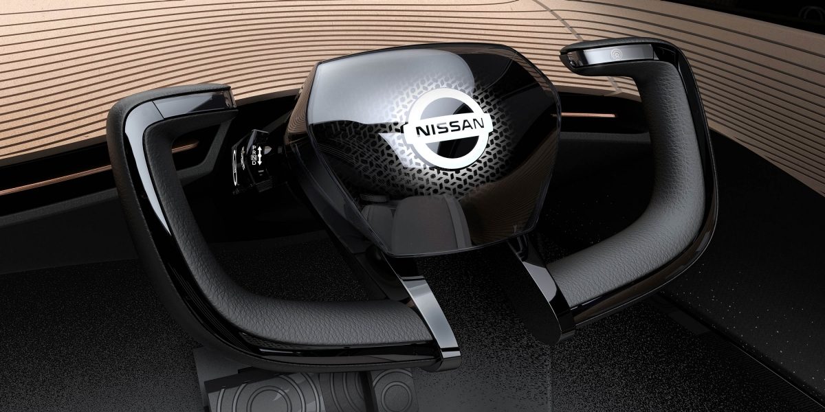 Nissan IMx KURO steering wheel