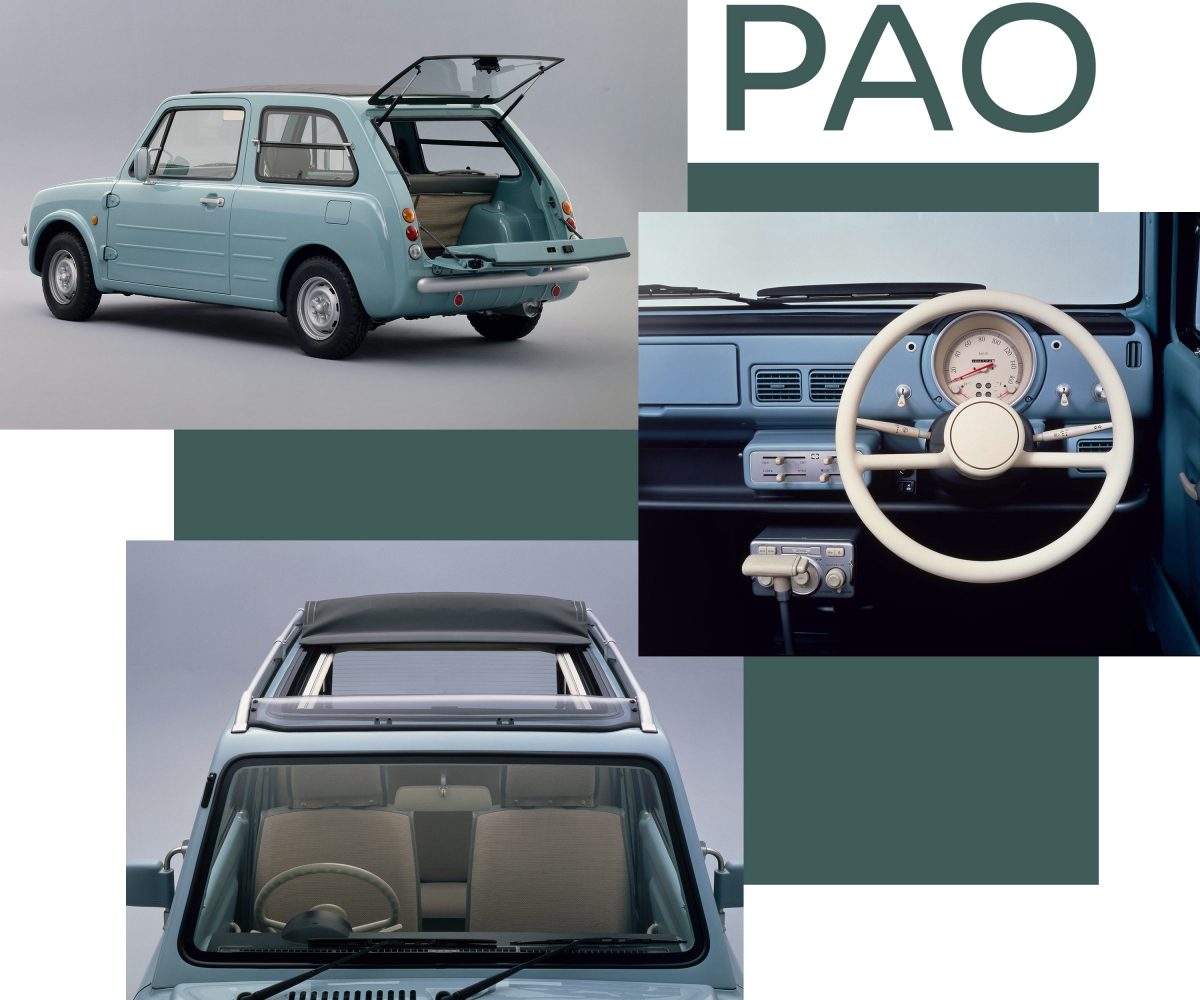 Nissan Pao 3 door hatchback Pike cars