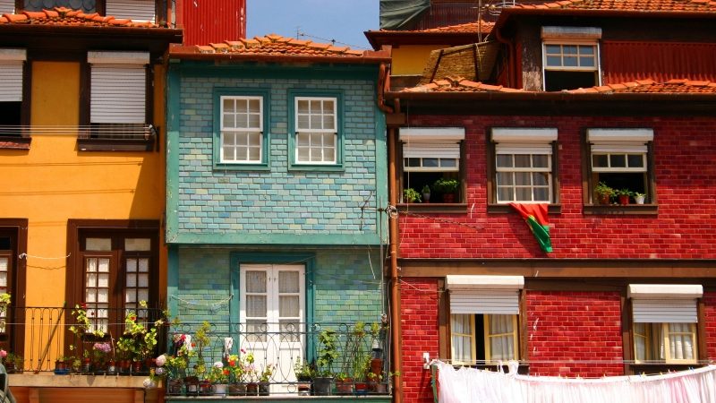 Traditional houses - Oporto, Portugal