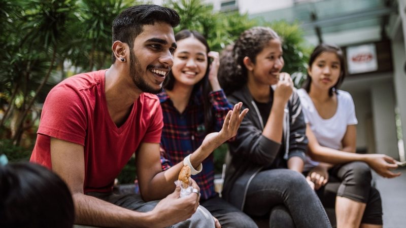 Group Of Students in Malaysia