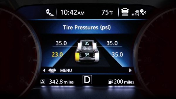 نظام مراقبة ضغط الإطارات (TPMS)