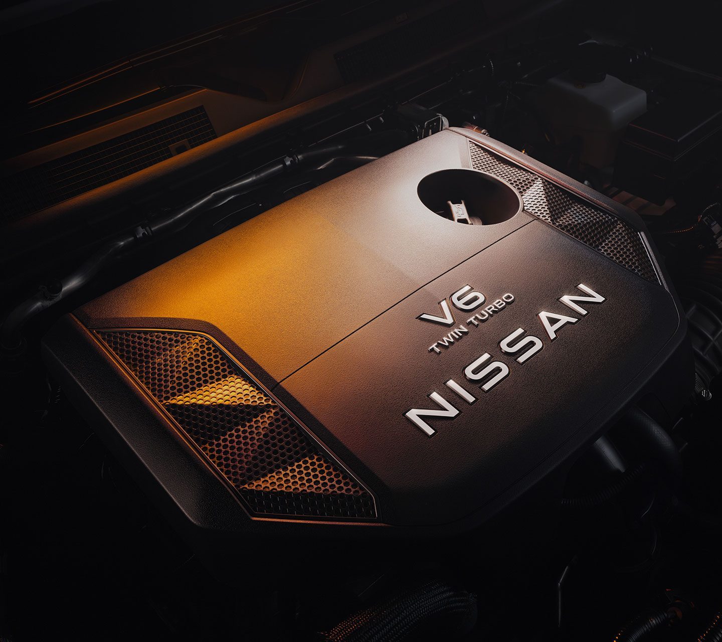 Dominating Front Grille