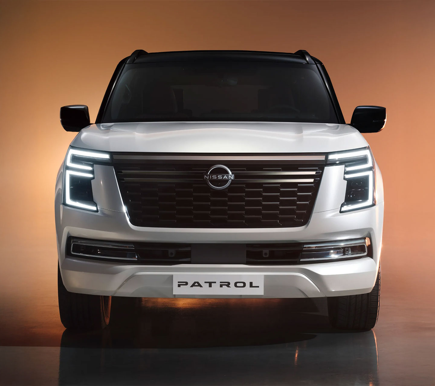 Dominating Front Grille