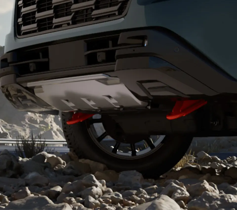 Dominating Front Grille