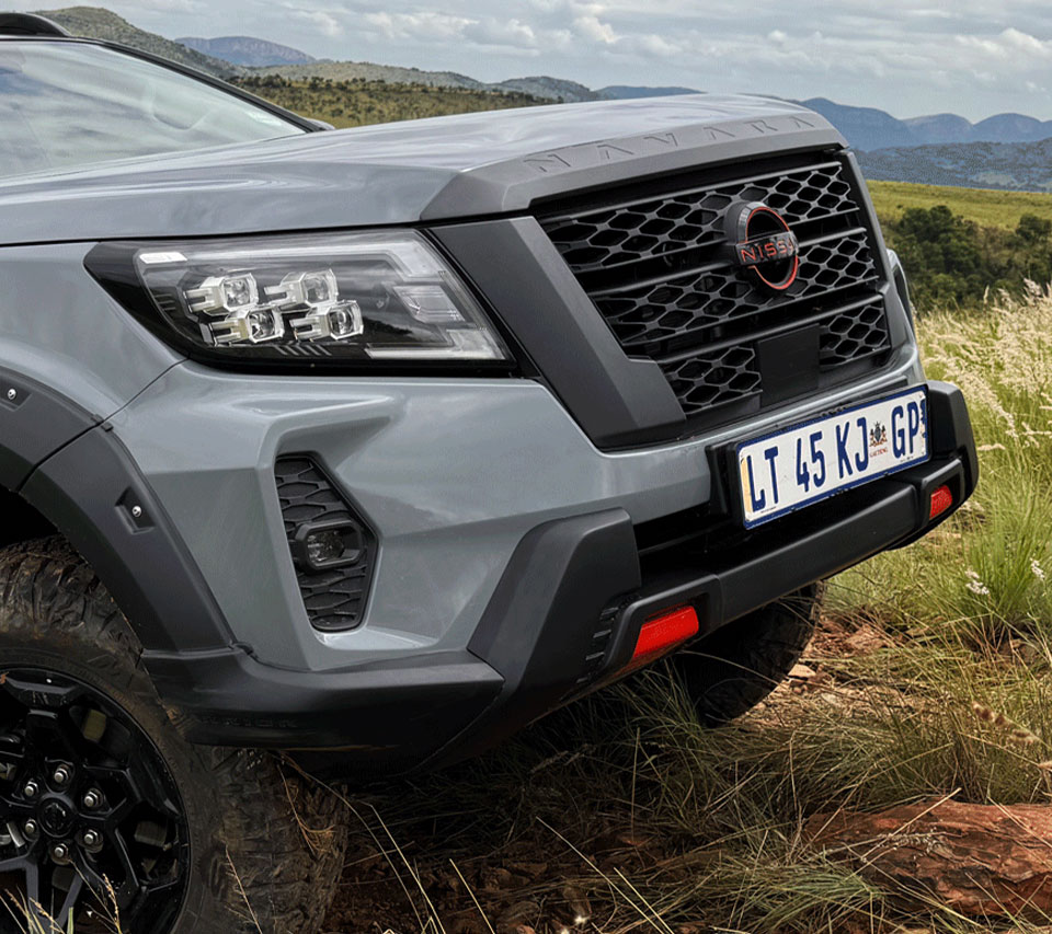 Dominating Front Grille