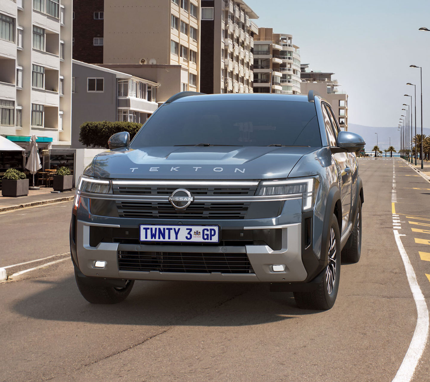 Dominating Front Grille