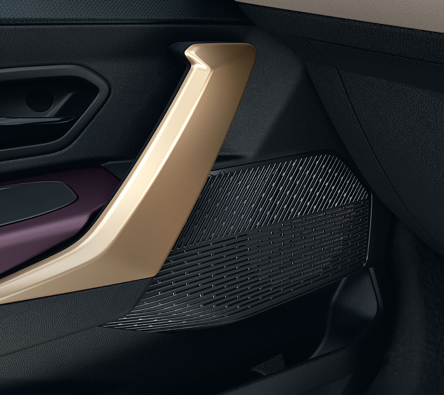 Dominating Front Grille